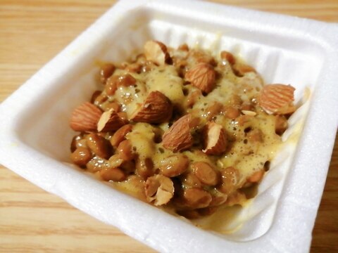 アーモンドの納豆